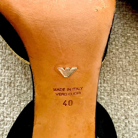 Satin heels by Emporio Armany - Picture 3 of 4